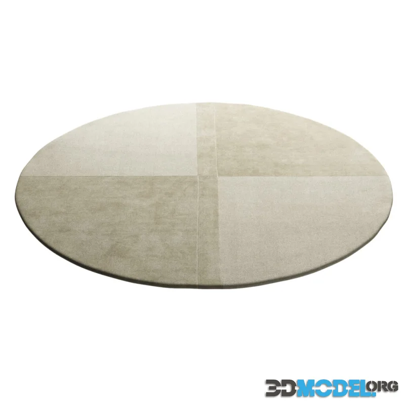 Level Round Rug 280 by Normann Copenhagen