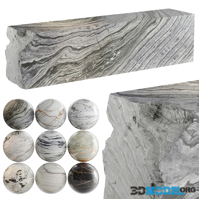 Marble bar 6k textures