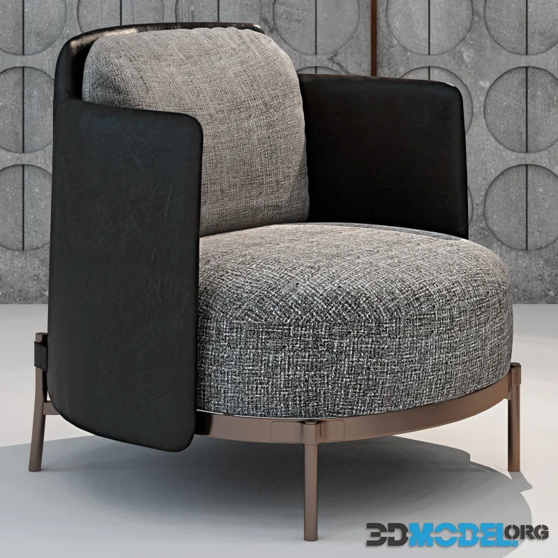 Minotti Tape armchair