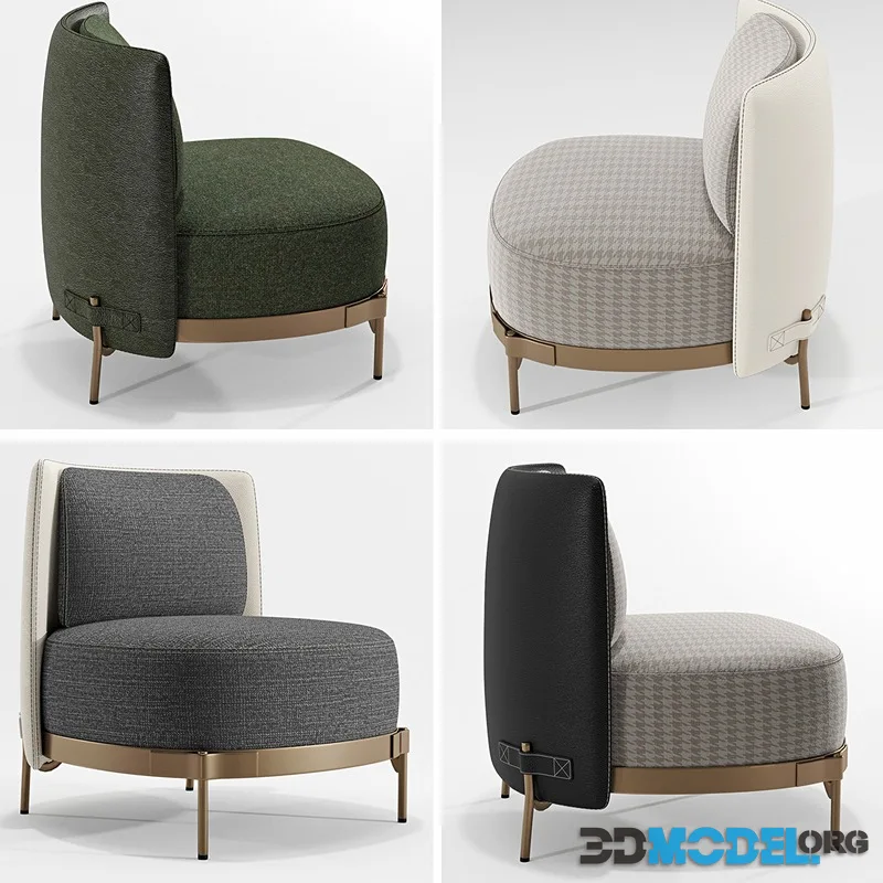 Minotti Tape armchairs (4 variants)