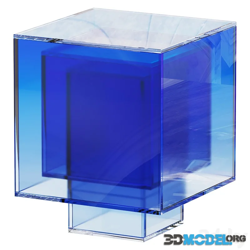 Null Square Side Table by Studio Buzao