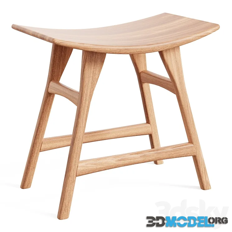 Oak Osso Stool