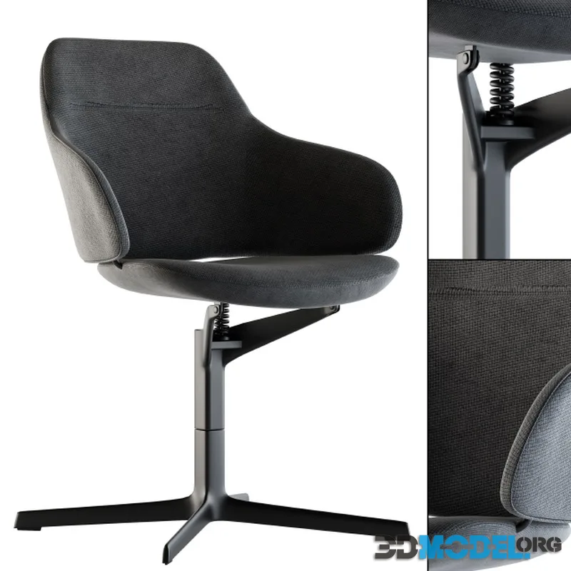 Office Chair Modern Fabric