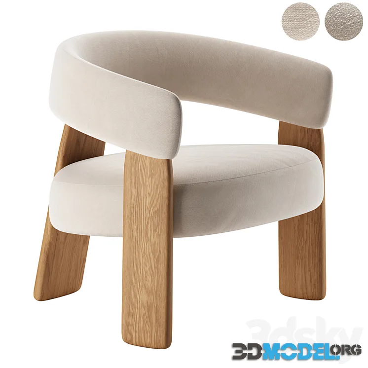 ORU Armchair by Andreu World