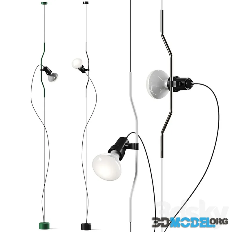 Parentesi D Flos Pendan Floor Lamp
