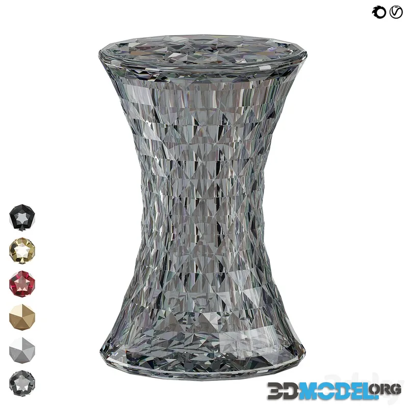Pouf chair Stone KARTELL