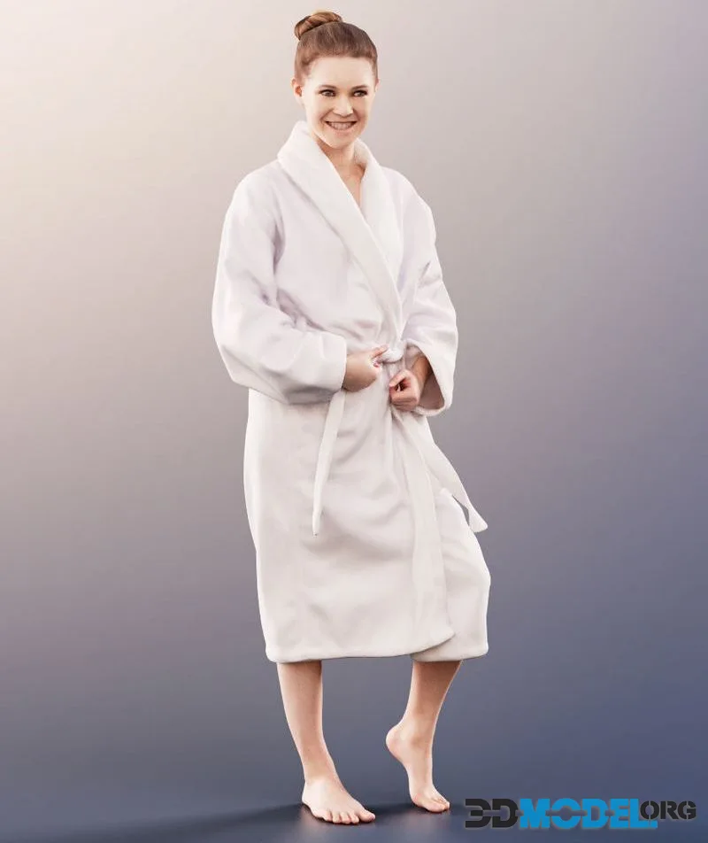 Pretty Girl Bathing Robe Spa Swimming Bath (PBR)