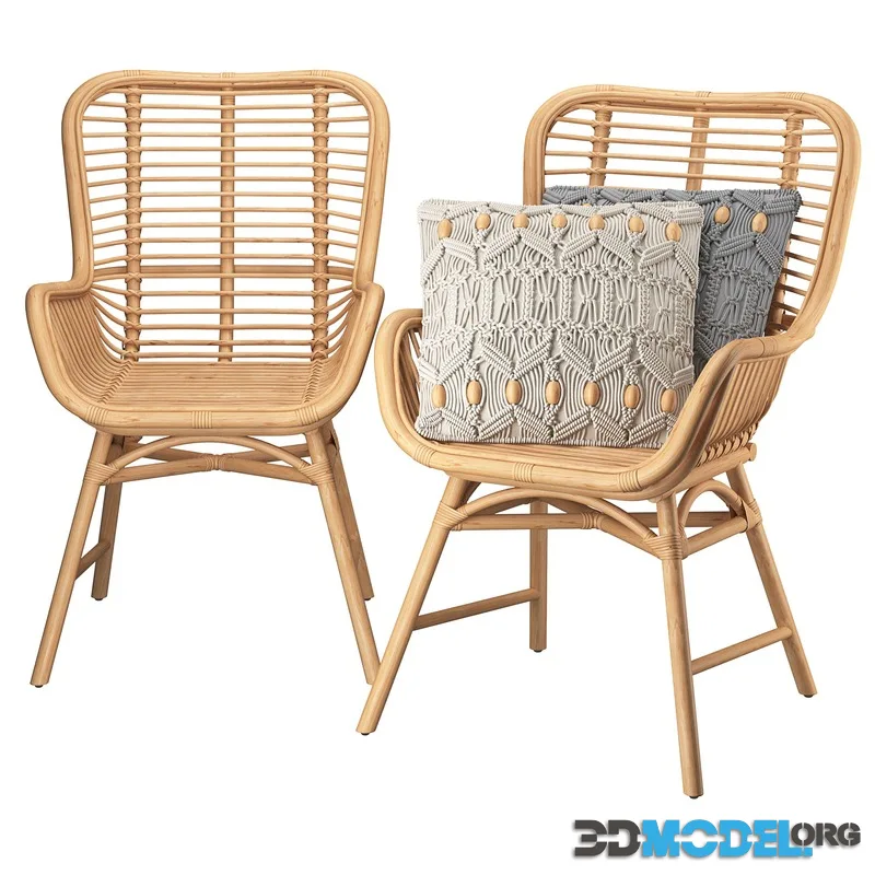 Rattan Accent Chair