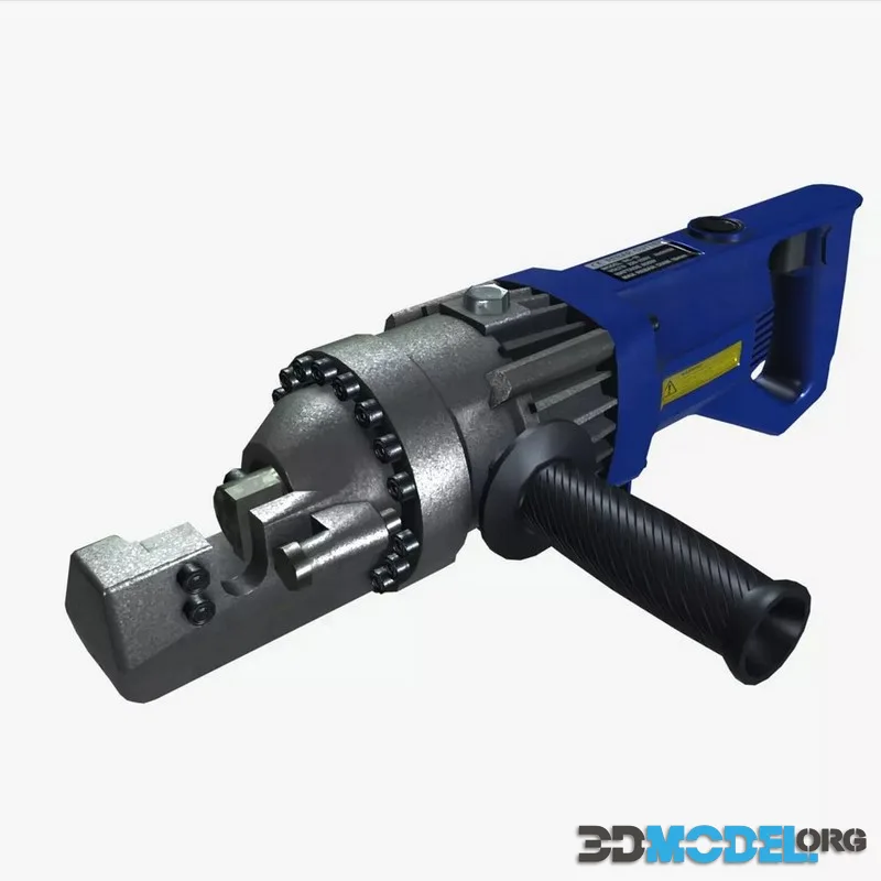 Rebar Cutter Cordless low-poly (PBR)