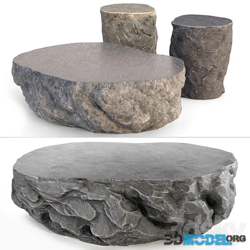 Rock Coffee Tables