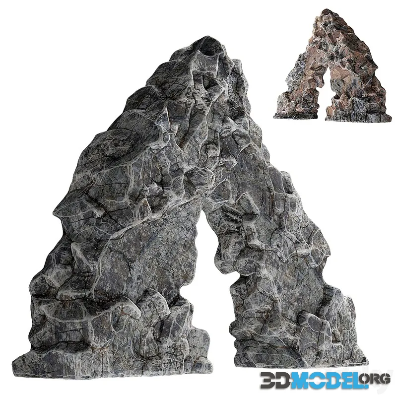 Rock sea arch