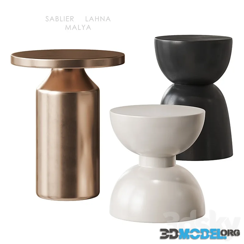 Sablier Lahna Malya table La Redoute