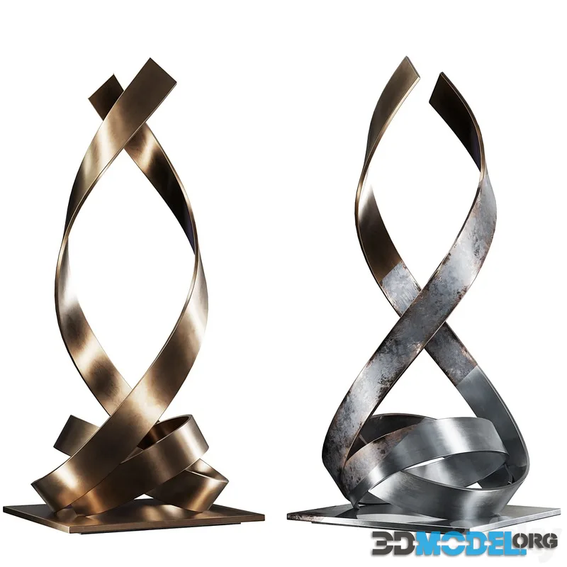 Sculpture Damon Hyldreth Knot 03