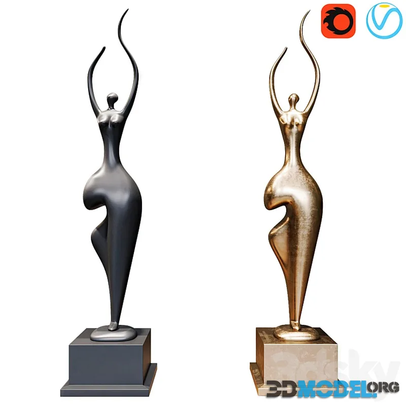 Sculpture woman