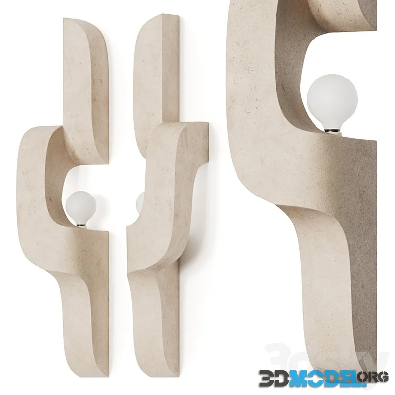 Serpentine Wall Lamp Farrah Sit