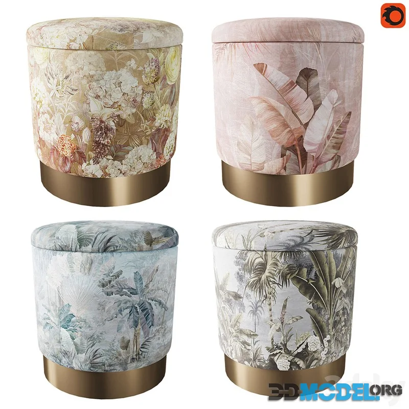 Set of ottomans_4