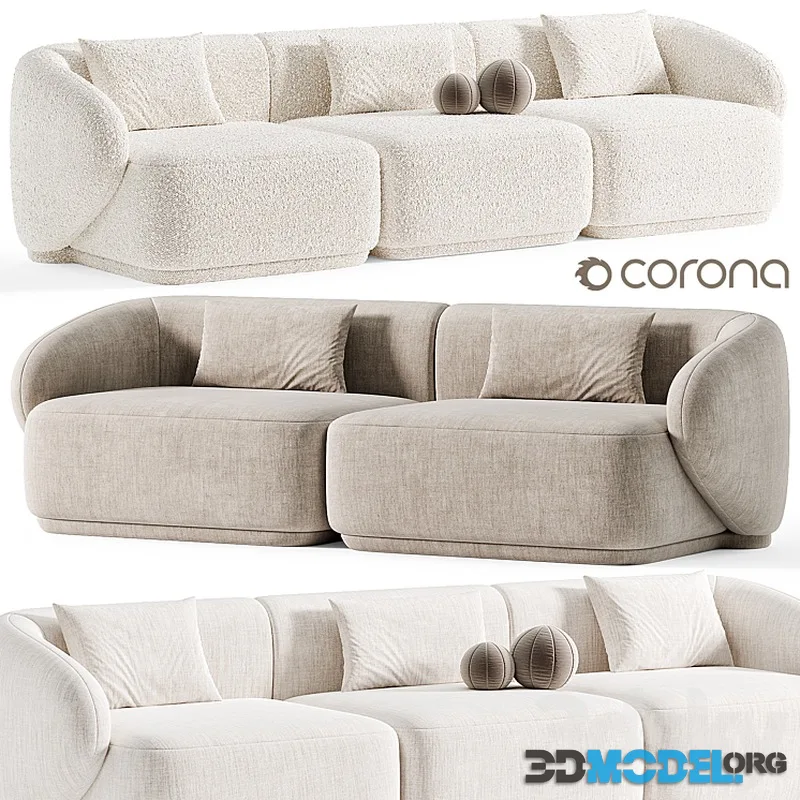 Sofa GAITANO U Modern 02 By Lusso living