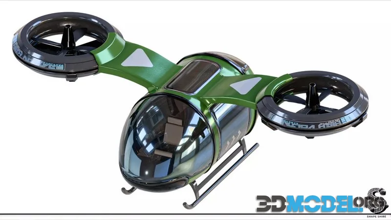 TAXI DRONE 3 (PBR)