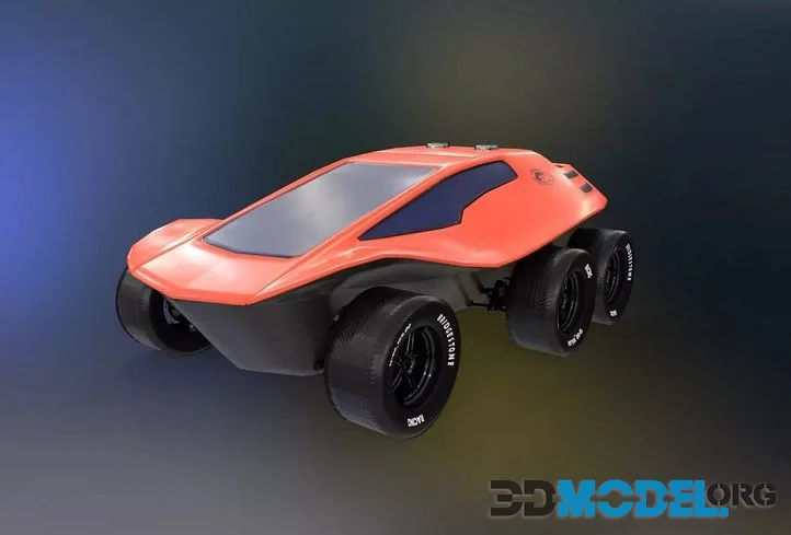 The Skin Dune Buggy low-poly (PBR)