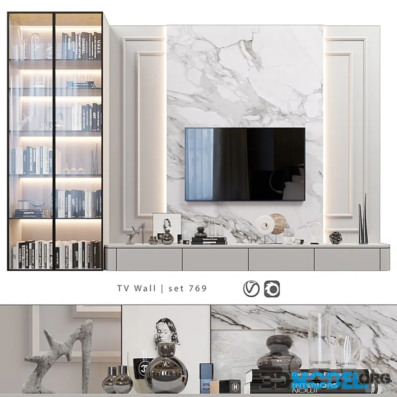 TV Wall set 769