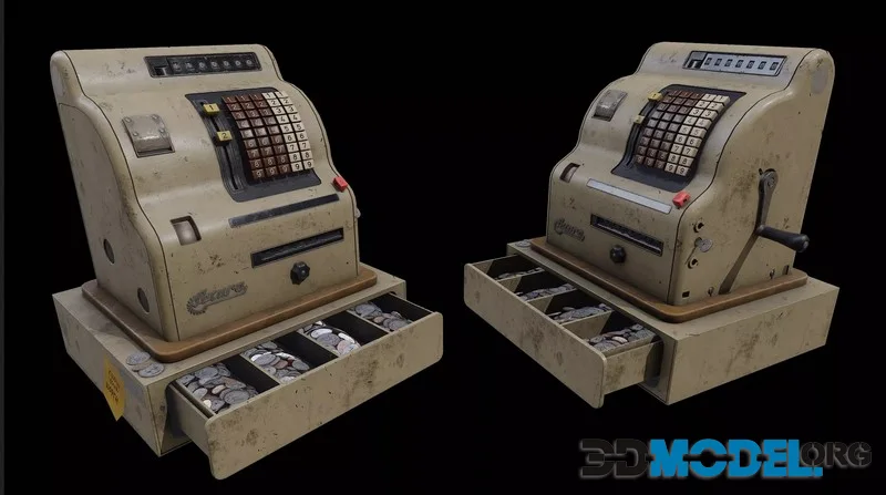 Vintage Cassier Machine (PBR)