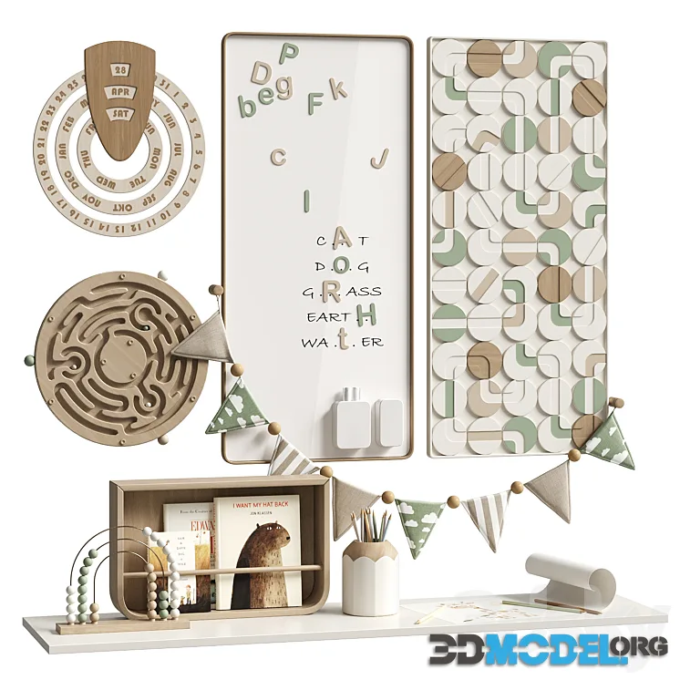 Wall decor for children room 02