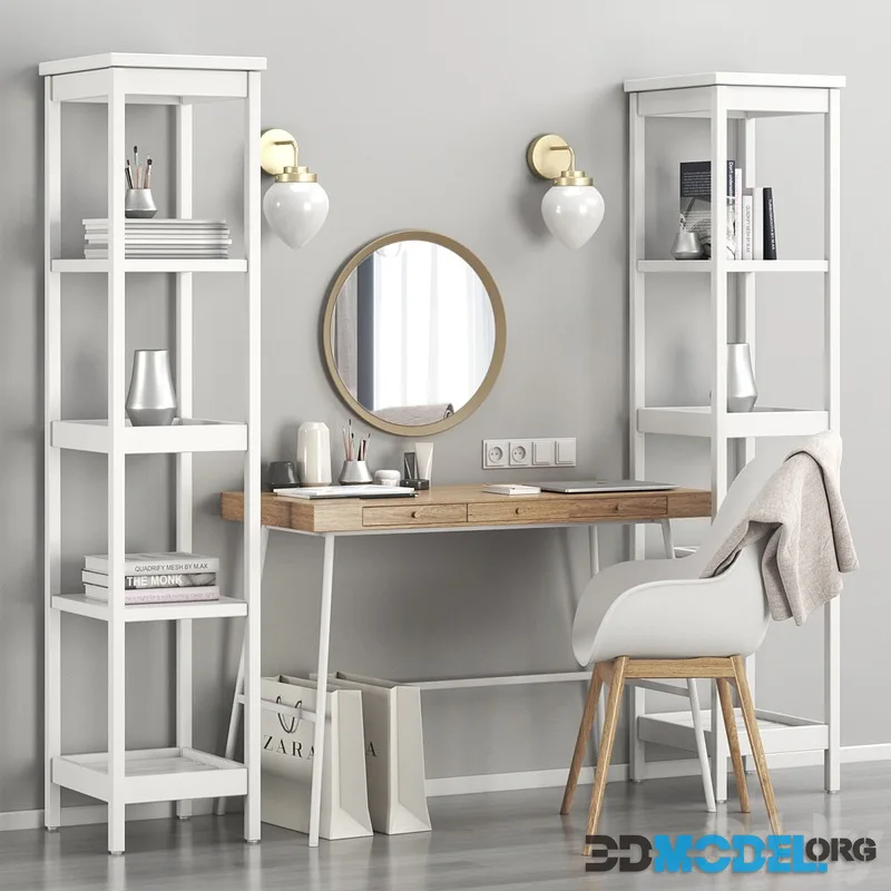 Womens IKEA dressing table and workplace