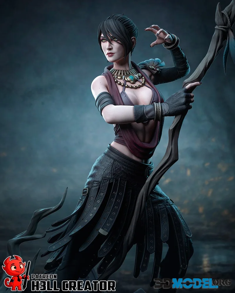h3LL creator - Morrigan - Dragon Age – Printable