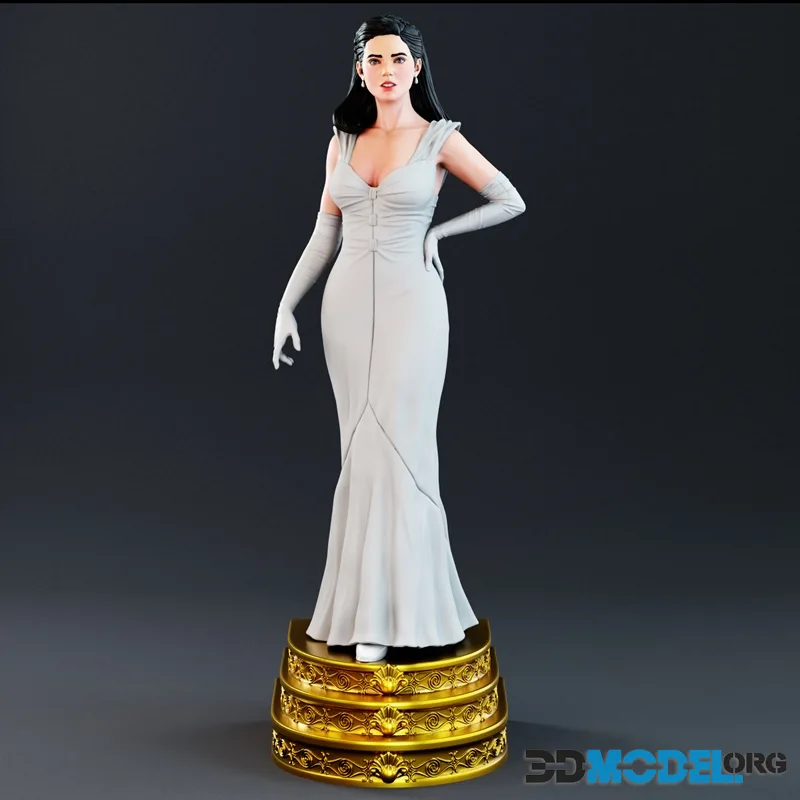 BrunoArt3D - Jennifer Connelly – Printable