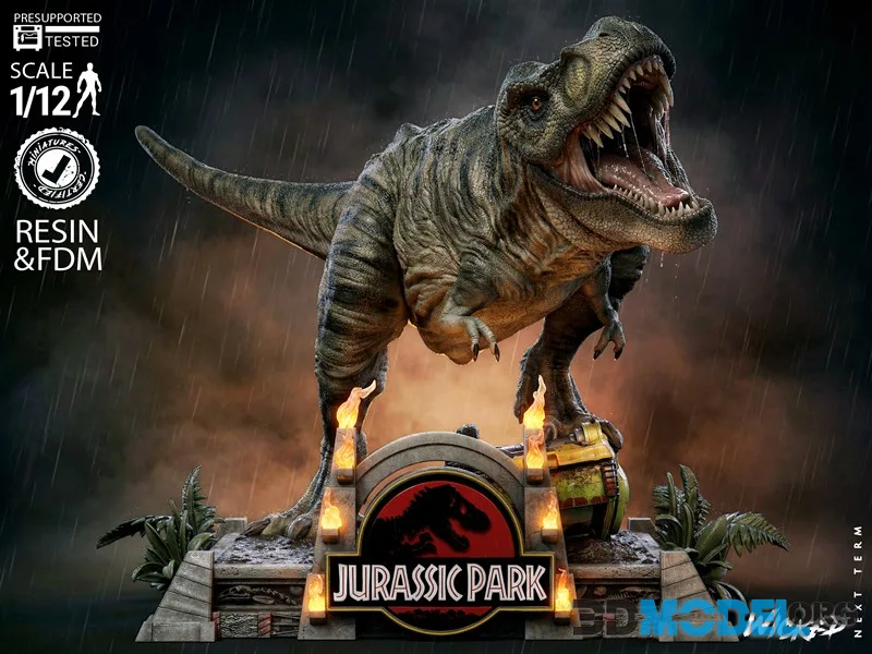 Wicked - T - Rex Sculpture – Printable