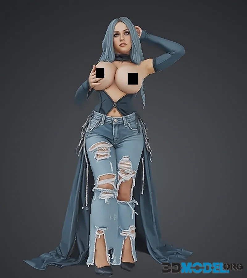 Ripped Jeans and Big Tits – Printable