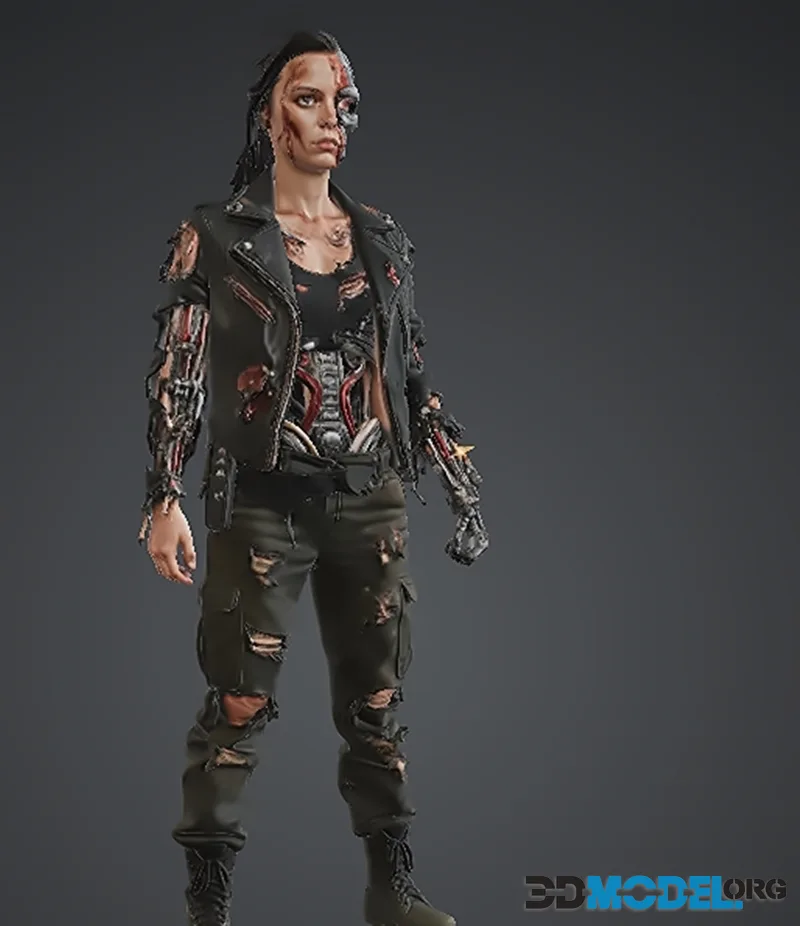 Cameron Female Terminator – Printable
