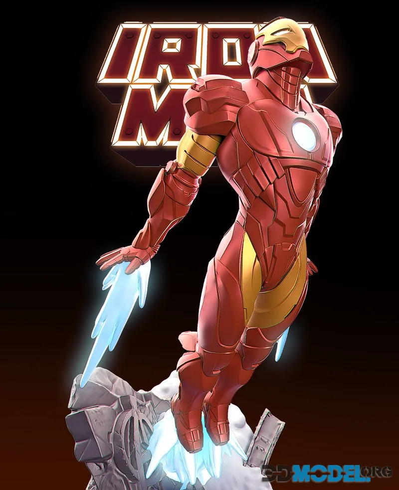 CA 3D Studios - Iron Man – Printable