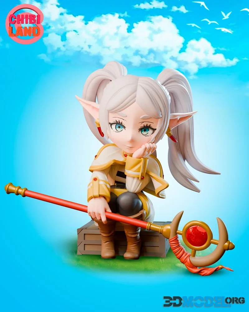Chibi Land Figures - Frieren Chibi – Printable