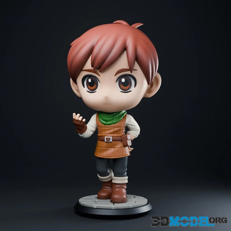 Chibi Land Figures - Chilchuk - Dungeon Meshi - Chibi – Printable