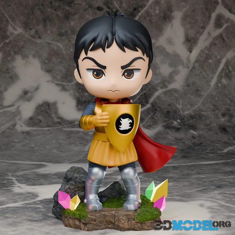 Chibi Land Figures - Eric - Dungeons and Dragons - Chibi – Printable