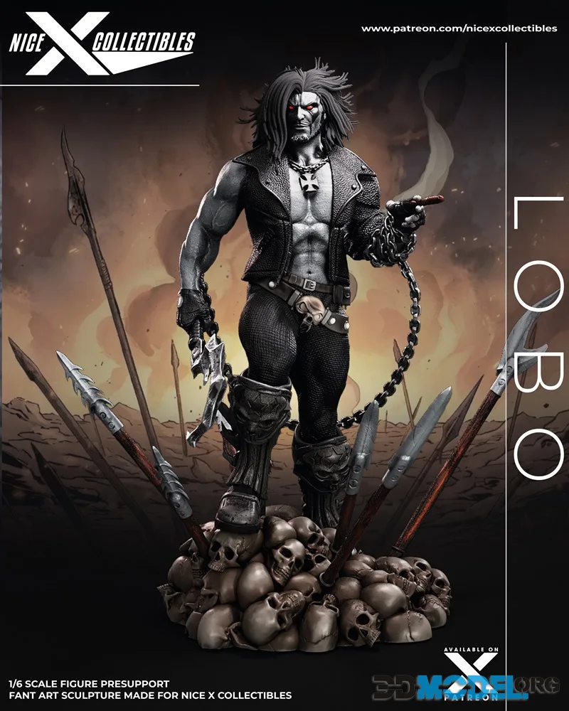 Nice X Collectibles - Lobo – Printable