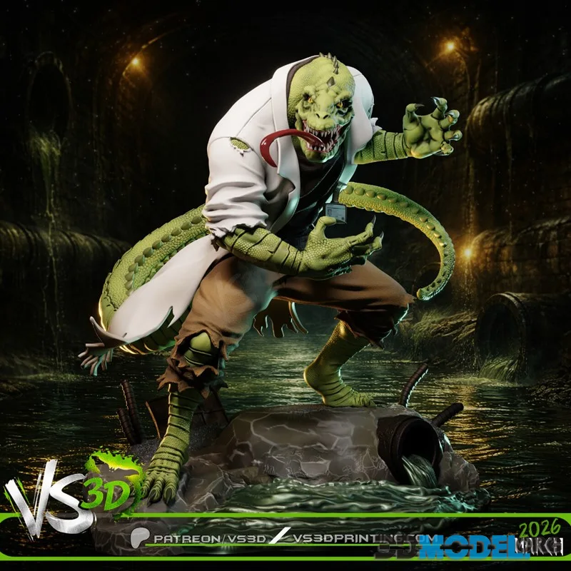 VS3D - Lizard – Printable