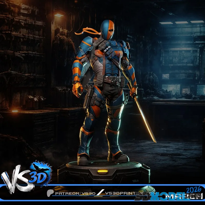 VS3D - Deathstroke - Arkham Origins – Printable
