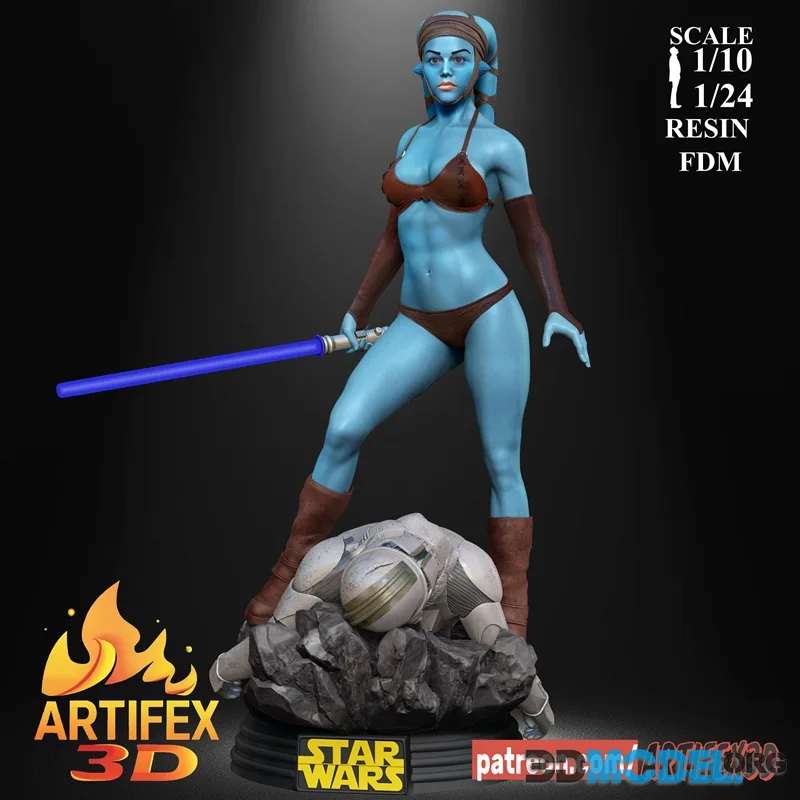 Artifex3D - Aayla Secura – Printable