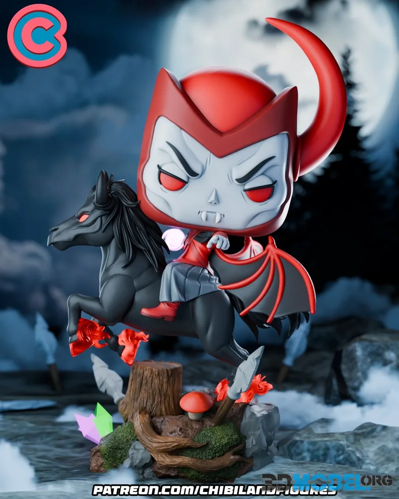 Chibi Land Figures - Venger – Printable