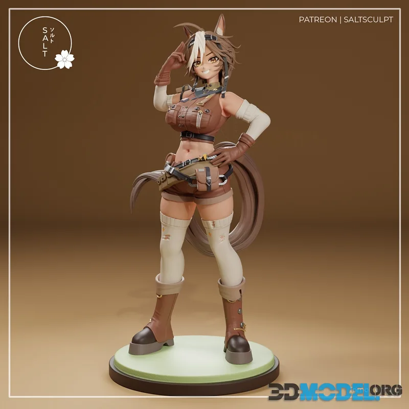 SaltSculpt - VTUBER - Tomoe Umari – Printable