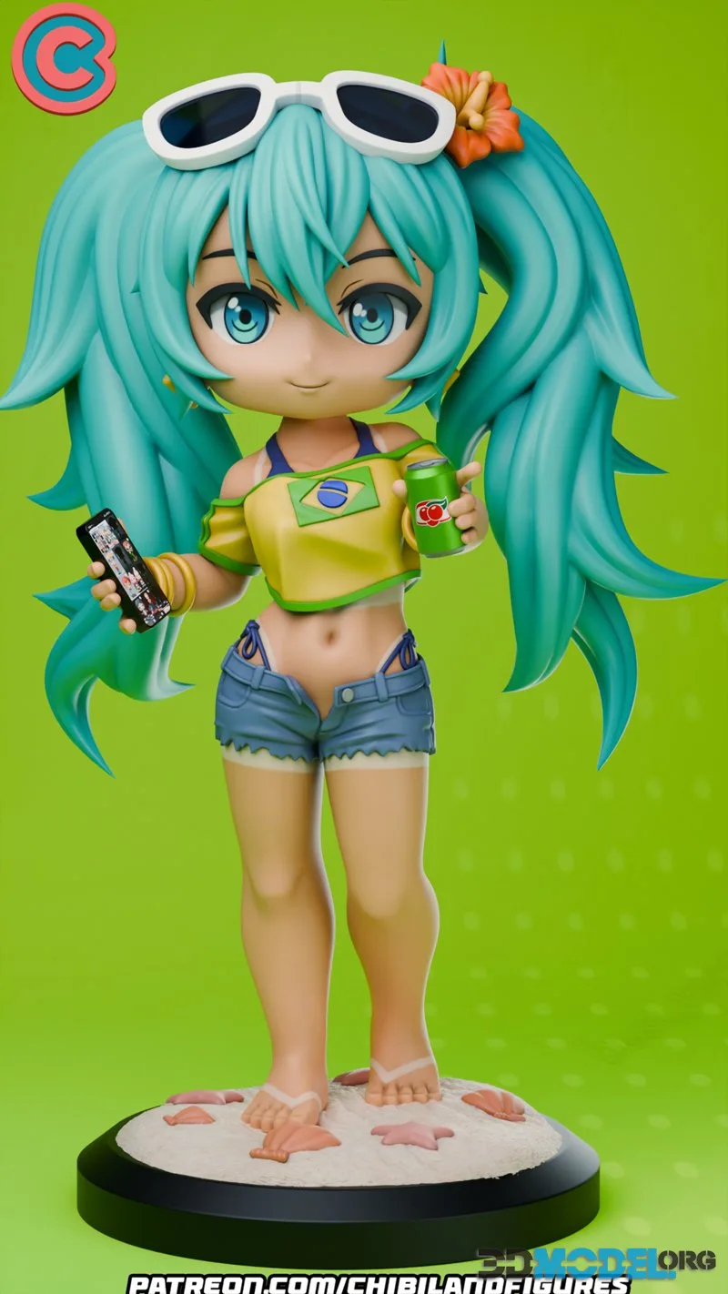 Chibi Land Figures - Hatsune Miku Brazil – Printable