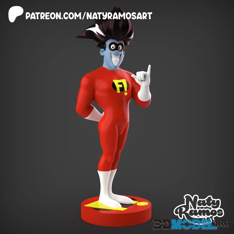 Naty Ramos Art - Freakazoid – Printable