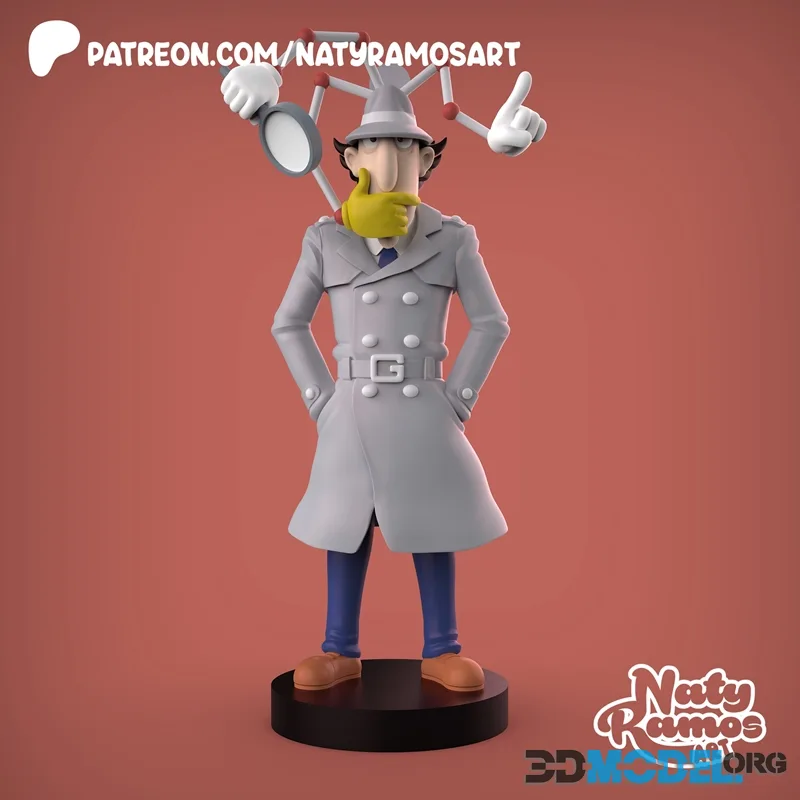 Naty Ramos Art - Inspector Gagdet – Printable