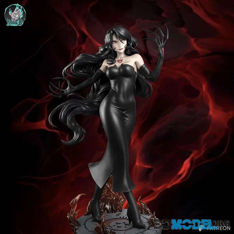 Kaidan - Lust - Elegant Anime Character – Printable