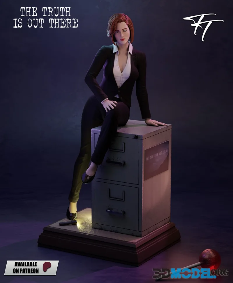 Trick or Treat - Dana Scully – Printable