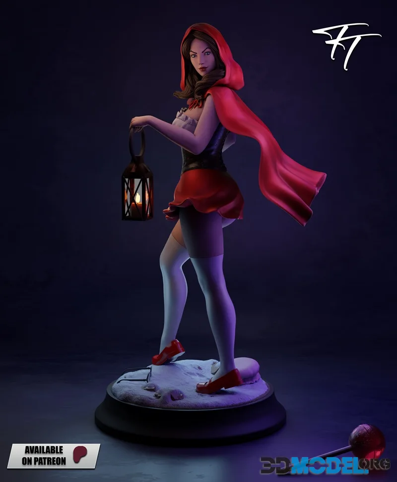 Trick or Treat - Little Red Riding Hood – Printable
