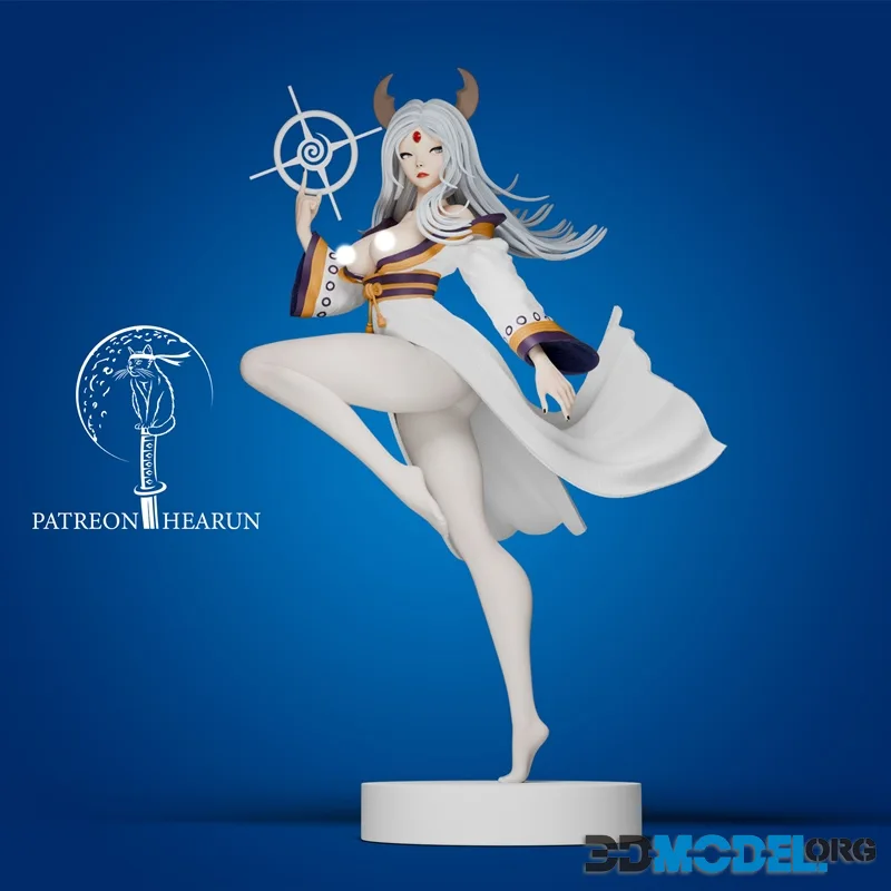 Hearun - Kaguya Otsutsuki Naruto NSFW Version – Printable