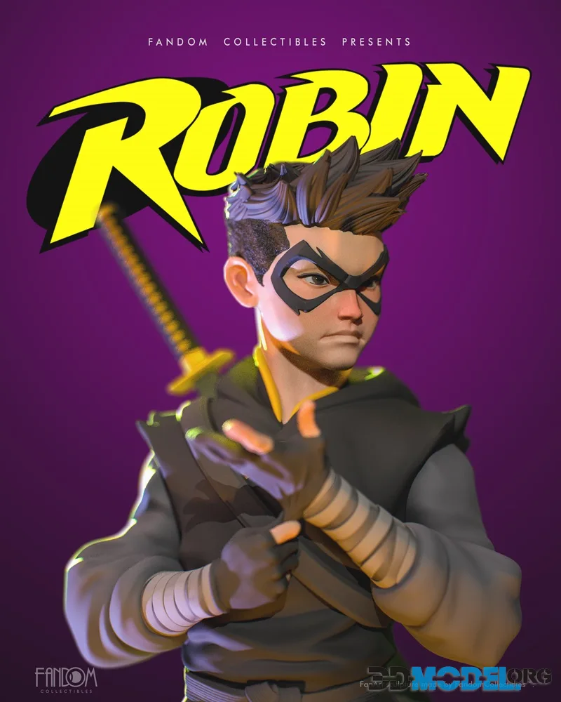 Fandom Collectibles - Robin Damian Wayne – Printable